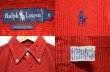 画像3: 90's Polo Ralph Lauren 太畝コーデュロイ BDシャツ (3)