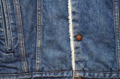 画像1: 80's Levi's 71608-0216 デニムボアジャケット “LONG丈”