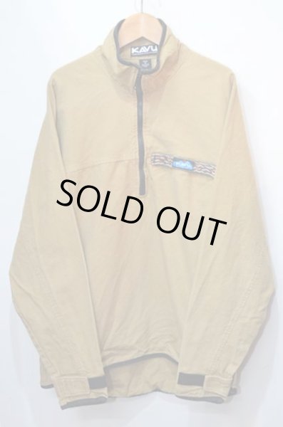 画像1: 90's KAVU Half Zip THROW SHIRT “MADE IN USA” (1)