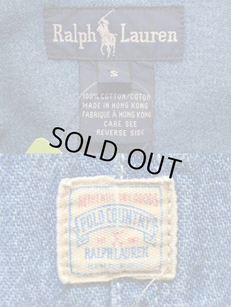 画像3: 90's Ralph Lauren デニムシャツ “POLO COUNTRY” (3)