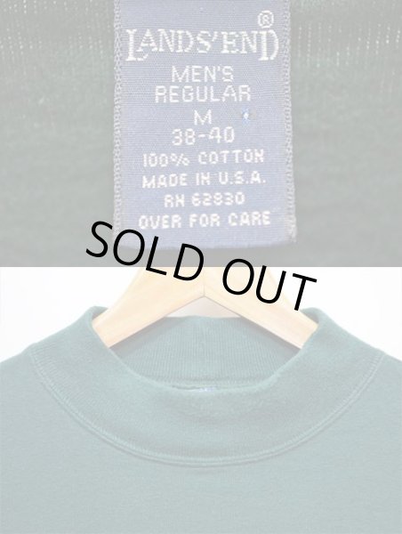 画像3: 90's LANDS' END L/S モックネックカットソー “MADE IN USA” (3)