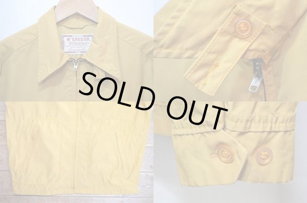 画像4: 60's McGREGOR ドリズラージャケット “MUSTARD” (4)