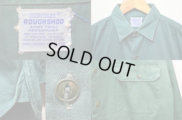 画像3: 60's HERCULES マチ付き ワークシャツ (3)