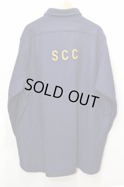 画像2: 50's Woolrich ウールシャツ "チェーンステッチ" (2)