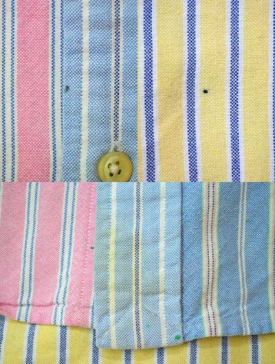 画像1: Polo Ralph Lauren L/S ボタンダウンシャツ "クレイジーパターン"