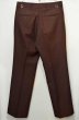 画像2: 80's Levi's ACTION SLACKS “BROWN” (2)