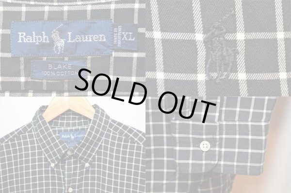 画像3: Polo Ralph Lauren ボタンダウンシャツ “BLAKE / BLACK” (3)