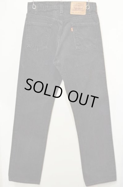 画像2: 90's Levi's 505 ブラックデニムパンツ “W29 L30” (2)