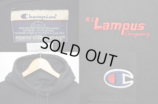 画像3: Champion リバースウィーブ パーカー “R.I Lampus Company” (3)
