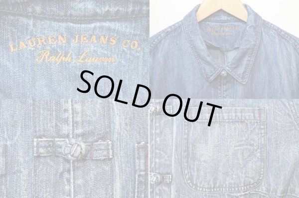 画像3: LAUREN JEANS COMPANY デニムチャイナジャケット (3)