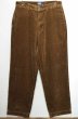 画像1: 90's Polo Ralph Lauren 太畝コーデュロイパンツ “BROWN / PHILIP PANT” (1)