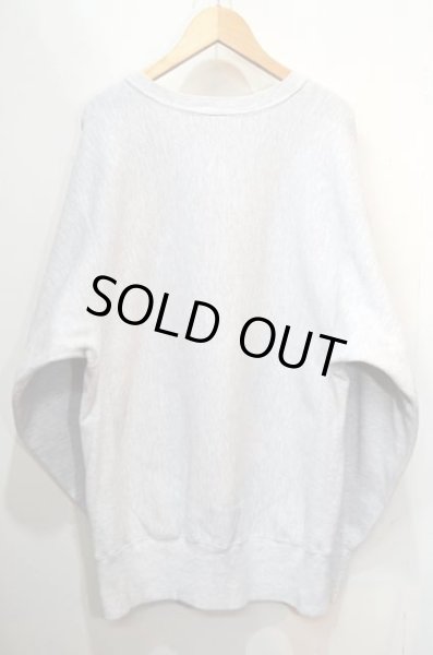 画像2: 90's Champion リバースウィーブ スウェットシャツ “3段プリント / MADE IN USA” (2)