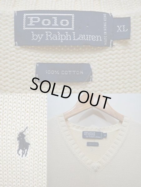 画像3: Polo Ralph Lauren コットンニットベスト (3)