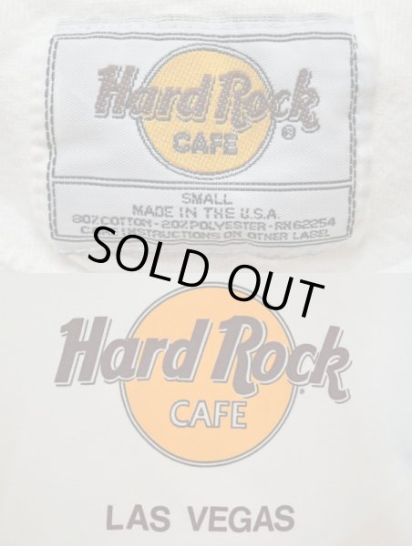 画像3: 90's Hard Rock CAFE スウェットシャツ “MADE IN USA / LOS VEGAS” (3)