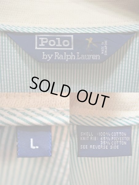 画像3: 90's Polo Ralph Lauren ストライプ柄 ブルゾン “シアサッカー” (3)