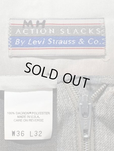 画像3: 90's Levi's ACTION SLACKS “HEATHER GRAY / MADE IN USA” (3)