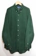 画像1: Polo Ralph Lauren コーデュロイ ボタンダウンシャツ “GREEN” (1)