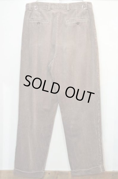 画像2: GAP 2タック 太畝コーデュロイパンツ “LIGHT BROWN” (2)