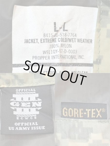 画像3: US ARMY GEN 3rd level6 ACU GORE-TEX PARKA (3)
