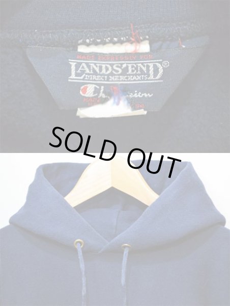 画像3: 80's Champion × LANDS' END リバースウィーブ パーカー “目無し” (3)