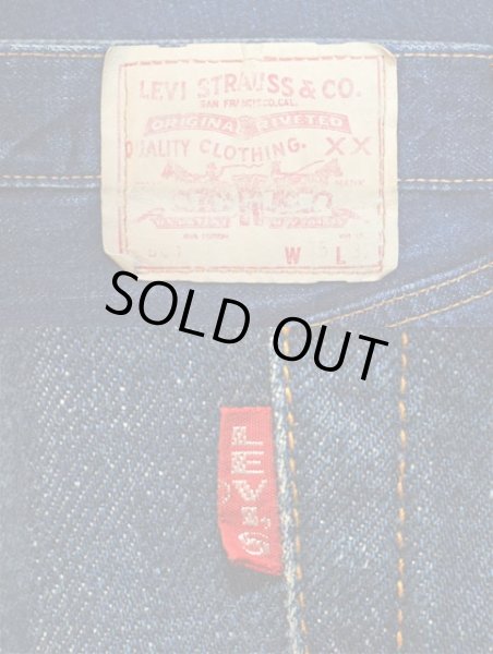 画像3: 60's Levi's 501 bigE デニムパンツ “濃紺” (3)