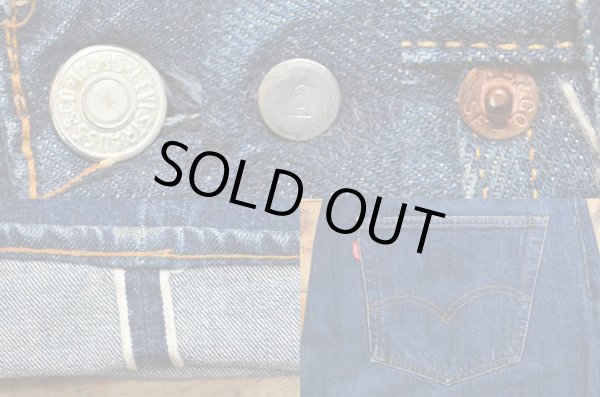 画像4: 60's Levi's 501 bigE デニムパンツ “濃紺” (4)