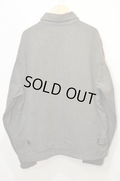 画像2: 50's Railchief ブラックウィップコード ワークジャケット (2)