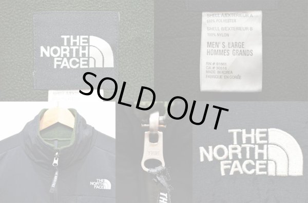 画像3: 90's THE NORTH FACE デナリフリースベスト “BLACK × GREEN” (3)