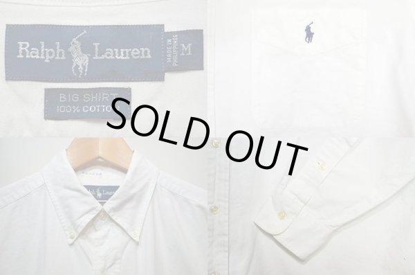 画像3: Polo Ralph Lauren ボタンダウンシャツ “BIG SHIRT” (3)