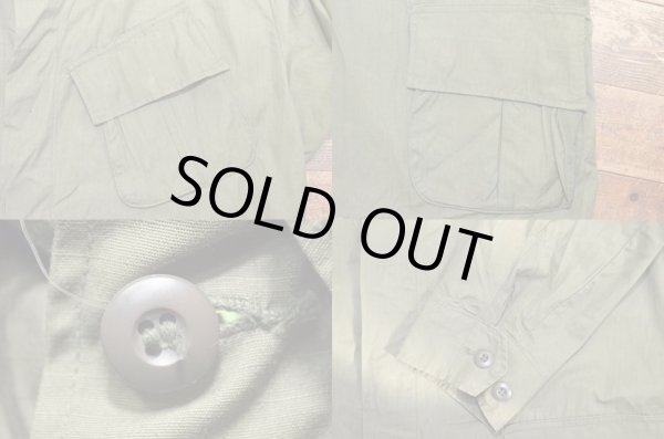 画像4: 60's US.ARMY ジャングルファティーグジャケット “DEADSTOCK” (4)