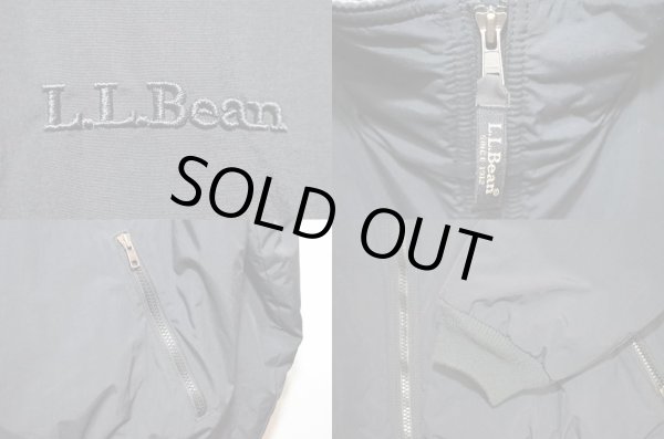 画像4: 90-00's L.L.Bean ウォームアップジャケット “BLACK” (4)