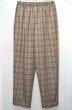 画像1: 90's ALFRED DUNNER イージースラックス “MADE IN USA / CHECK” (1)