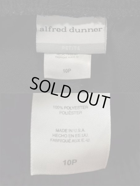 画像3: 90's ALFRED DUNNER イージースラックス “MADE IN USA / BLACK” (3)