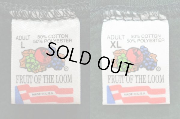 画像3: 90's Fruit of the loom USA製 無地スウェットシャツ “GREEN / DEADSTOCK” (3)