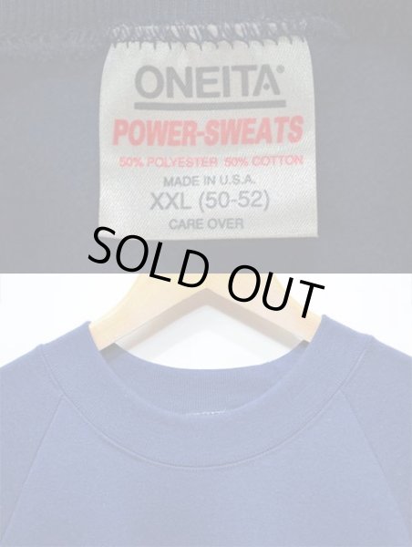画像3: 90's ONEITA 無地スウェットシャツ “MADE IN USA / DEADSTOCK” (3)