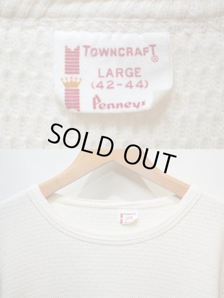 画像3: 70's TOWNCRAFT L/S コットンサーマル (3)