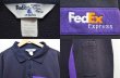 画像3: 90's FedEx 襟付き スウェットシャツ (3)