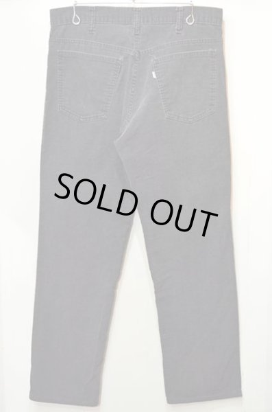 画像2: 80's Levi's 519-1558 コーデュロイパンツ “BLACK” (2)