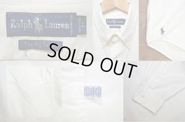 画像3: 90's Polo Ralph Lauren ボタンダウンシャツ “The Big Oxford” (3)