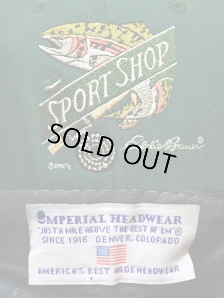 画像2: 90's Eddie Bauer 6パネルキャップ “MADE IN USA” (2)