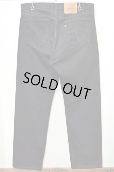 画像2: 90's Levi's 505 ブラックデニムパンツ “MADE IN USA” (2)