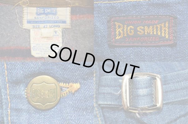 画像3: 60's BIGSMITH 3ポケット デニムカバーオール “42LONG” (3)