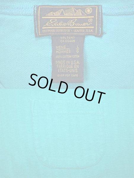 画像3: 80's Eddie Bauer L/S HBT織りカットソー “MADE IN USA” (3)