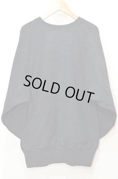 画像2: 90's Champion リバースウィーブスウェット “目付き / BLACK / MADE IN USA” (2)