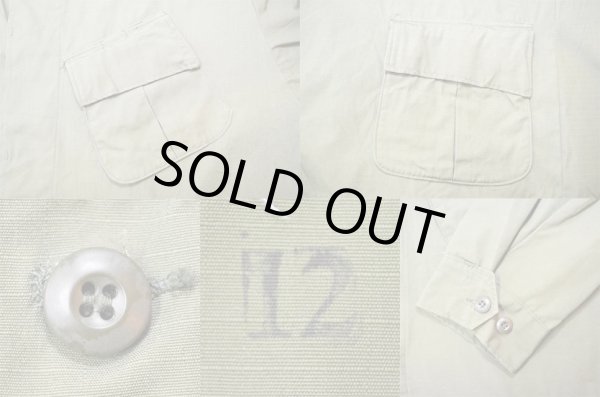 画像4: 60's US.ARMY ジャングルファティーグジャケット “DEADSTOCK / X-LARGE-REGULAR” (4)