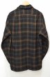 画像2: 50's-60's Pendleton ウールシャツ “BLACKベース / sizeS” (2)