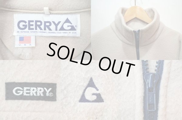 画像3: 80's GERRY ハーフジップ フリースジャケット "MADE IN USA" (3)