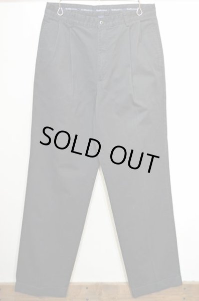 画像1: Polo Ralph Lauren 2タック チノトラウザー “POLO CHINO / BLACK” (1)