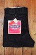 画像1: 70-80's Dickies コーデュロイワークパンツ “BLACK / DEADSTOCK” (1)