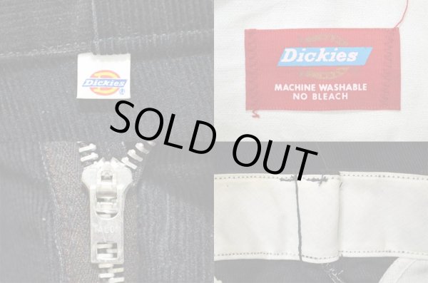 画像5: 70-80's Dickies コーデュロイワークパンツ “BLACK / DEADSTOCK” (5)